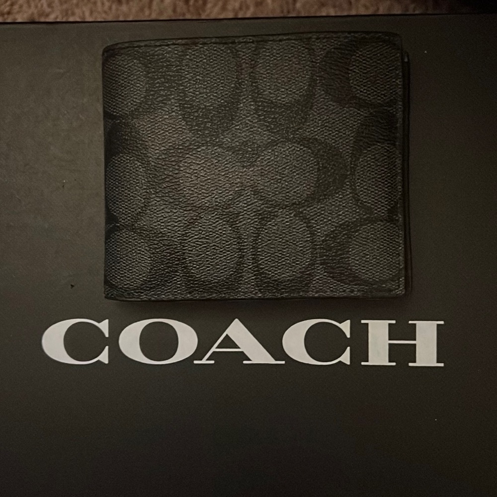Coach signature wallet 3 in 1 for men